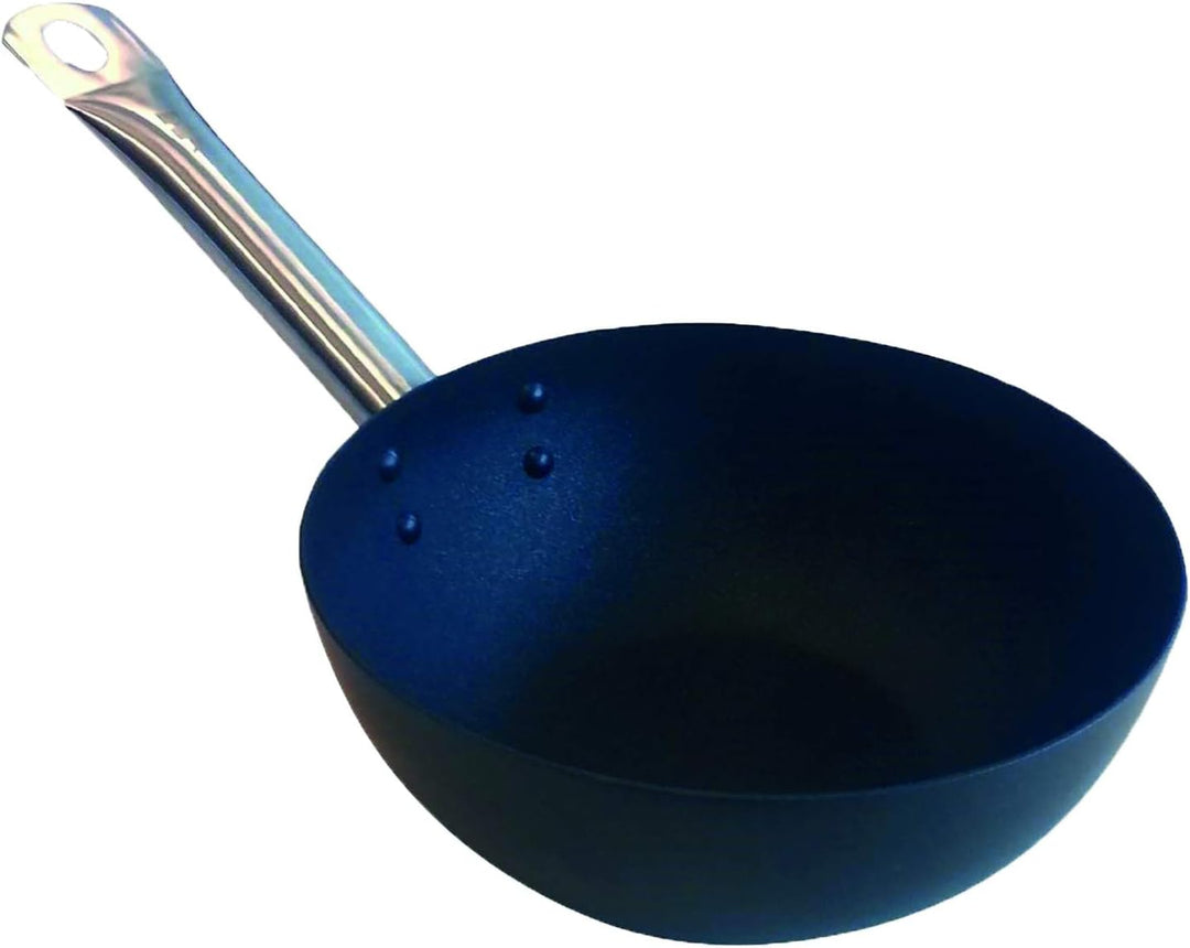 Point-Virgule Wok Pfanne mit Antihaft Beschichtung und Edelstahlgriff für Wok-Grillgerichte zu berei