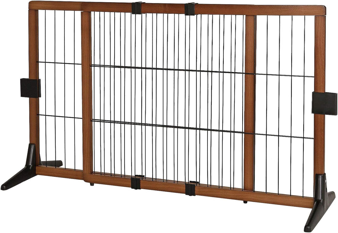 lionto Absperrgitter Hundeschutzgitter Treppengitter Welpenschutzgitter 70 cm