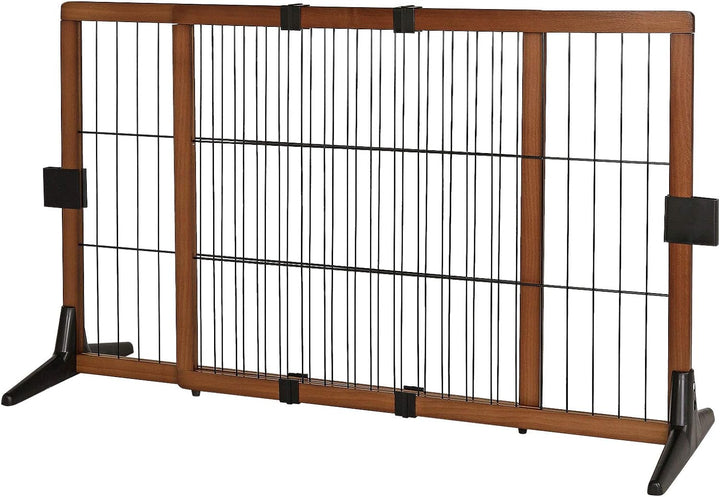 lionto Absperrgitter Hundeschutzgitter Treppengitter Welpenschutzgitter 70 cm