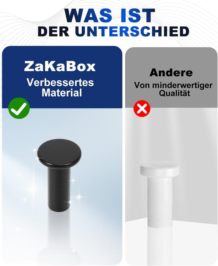 9 Stück Garderobenhaken Haken für Akustikpaneele, Schlafzimmer, Wohnzimmer, Badezimmer, Wandhaken fü