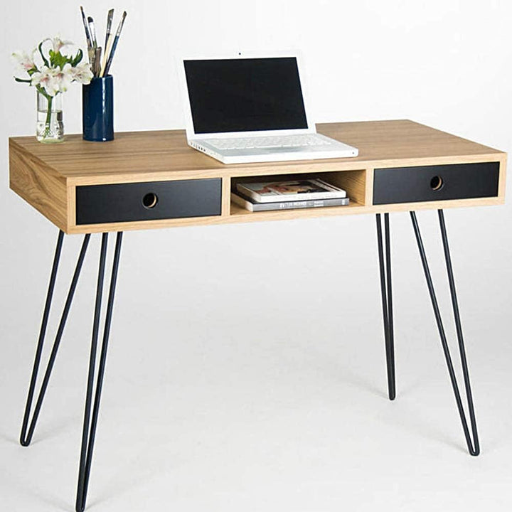 Einfeben Hairpin Legs, 4er Set Doppelstab Metall Haarnadel Tischbein, Stahl Haarnadelbeine mit Gummi