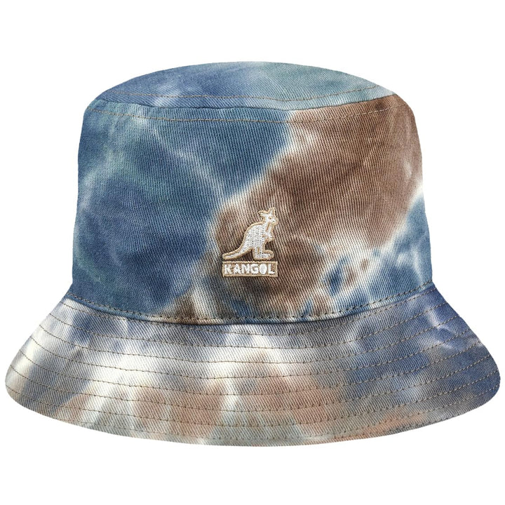 Kangol Tie Dye Fischerhut - Blau-Pink, Blau