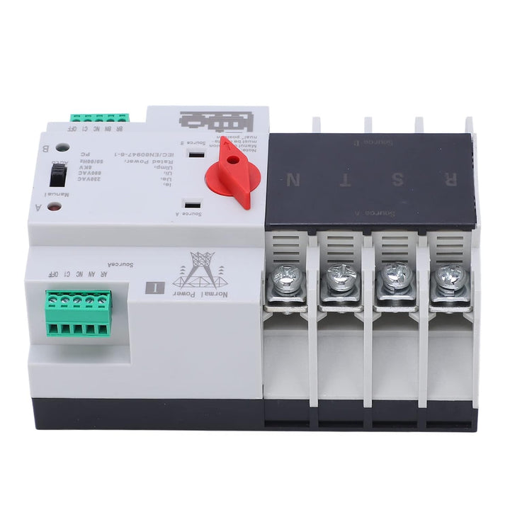 4P Dual Power Automatic Transfer Switch Unterbrechungsfreier Transferschalter AC230V(100A), 100A