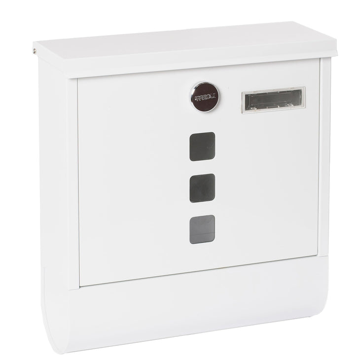 ARREGUI Chance E7001 Briefkasten aus Verzinktem Stahl mit Zeitungsrolle, Postkasten + Zeitungsbox, G
