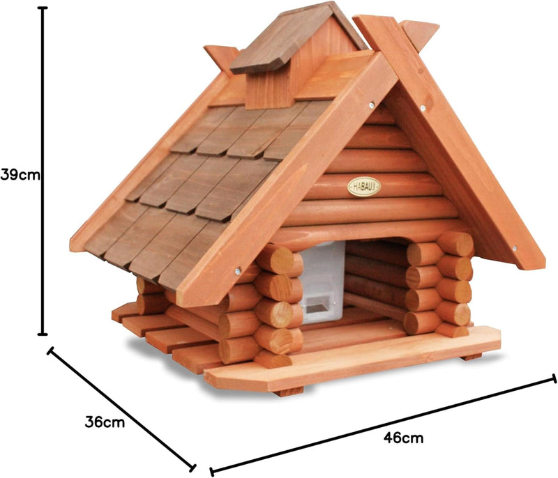 HABAU Vogelhaus "Finnland" mit Silo und Ständer