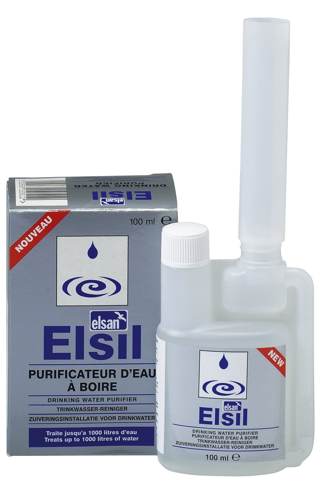 Elsan el100ml Produkt für die Behandlung von Wasser zu Trinken, Set 1