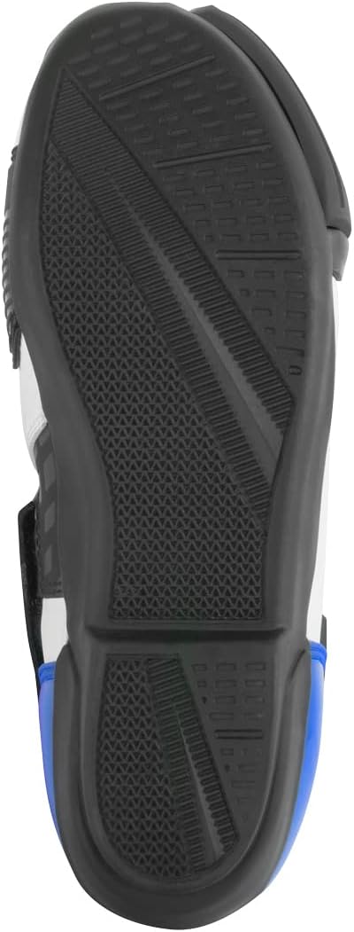 Bogotto Race-X Motorrad Stiefel, weiss/blau/schwarz, 40 40 EU Weiss Blau Schwarz, 40 EU Weiss Blau S