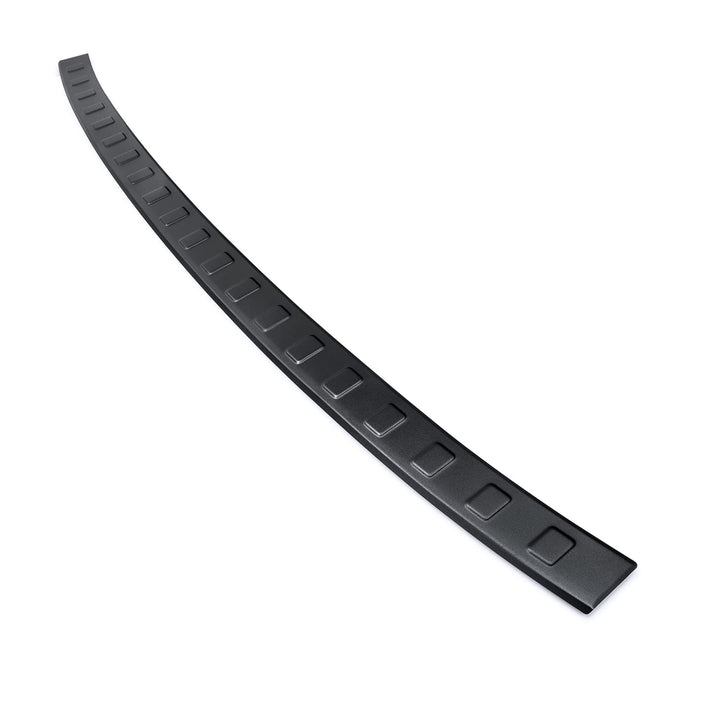 teileplus24 AL103 Ladekantenschutz Aluminium kompatibel mit VW Touran 2 5T 2015-, Farbe:Schwarz, Sch