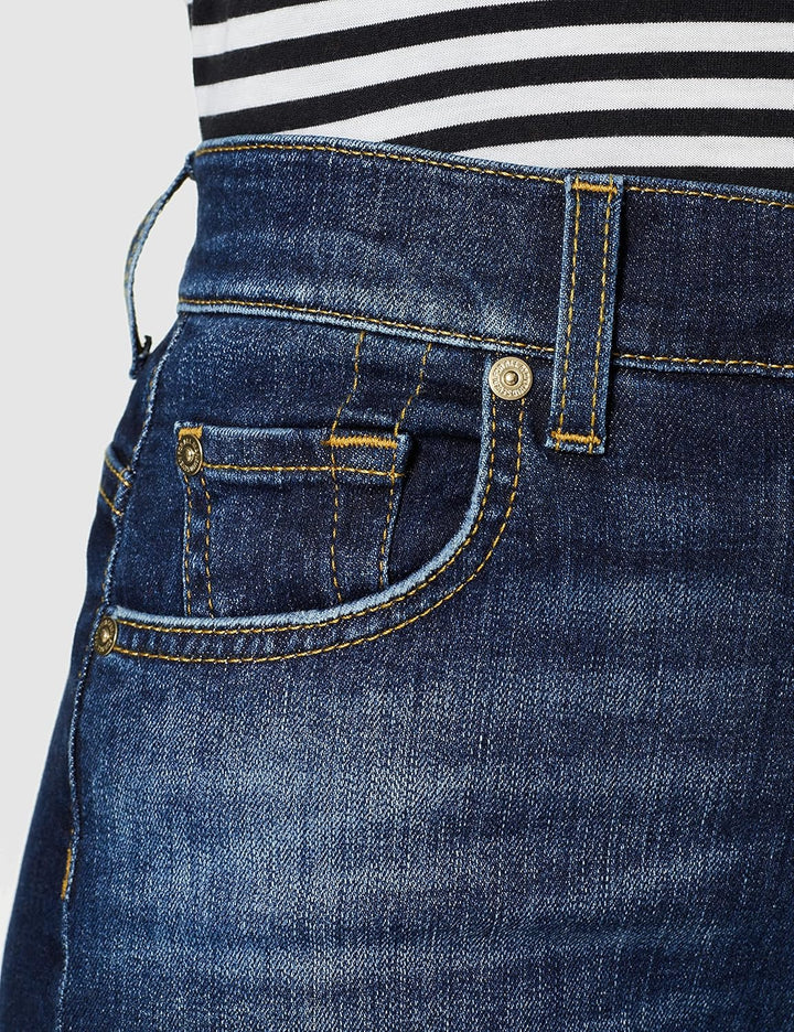 7 For All Mankind Damen Jeans 23W Dark Blue, 23W Dark Blue