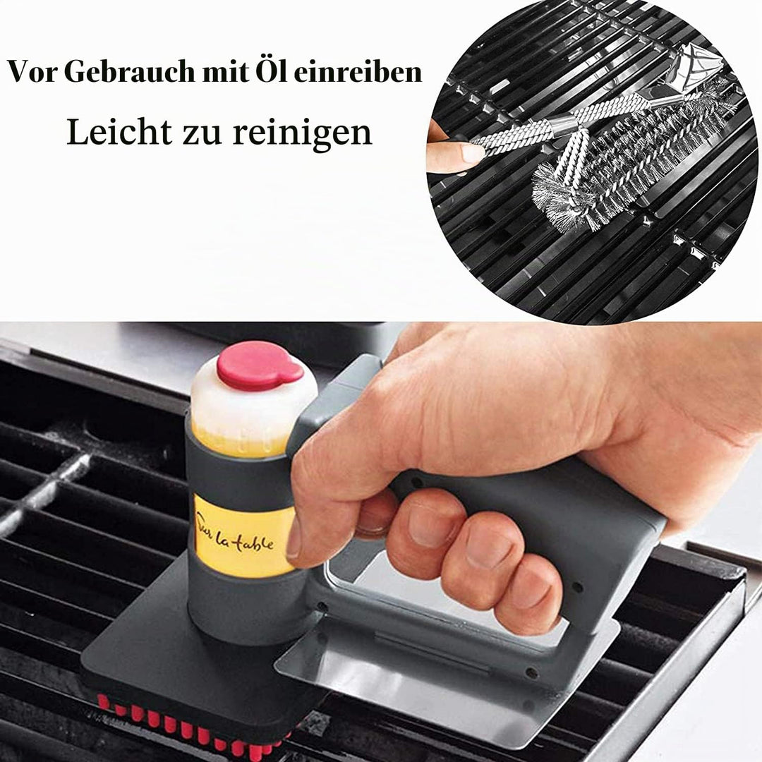 GFTIME 43 x 21CM Gusseisen Grillrost für Enders Boston 3, Enders Monroe 3 Pro, Barbecook Siesta 310,