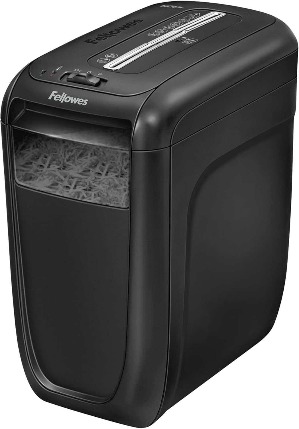Fellowes Aktenvernichter Powershred 60Cs, Partikelschnitt (P-4), 10 Blatt, für Zuhause/Home Office,