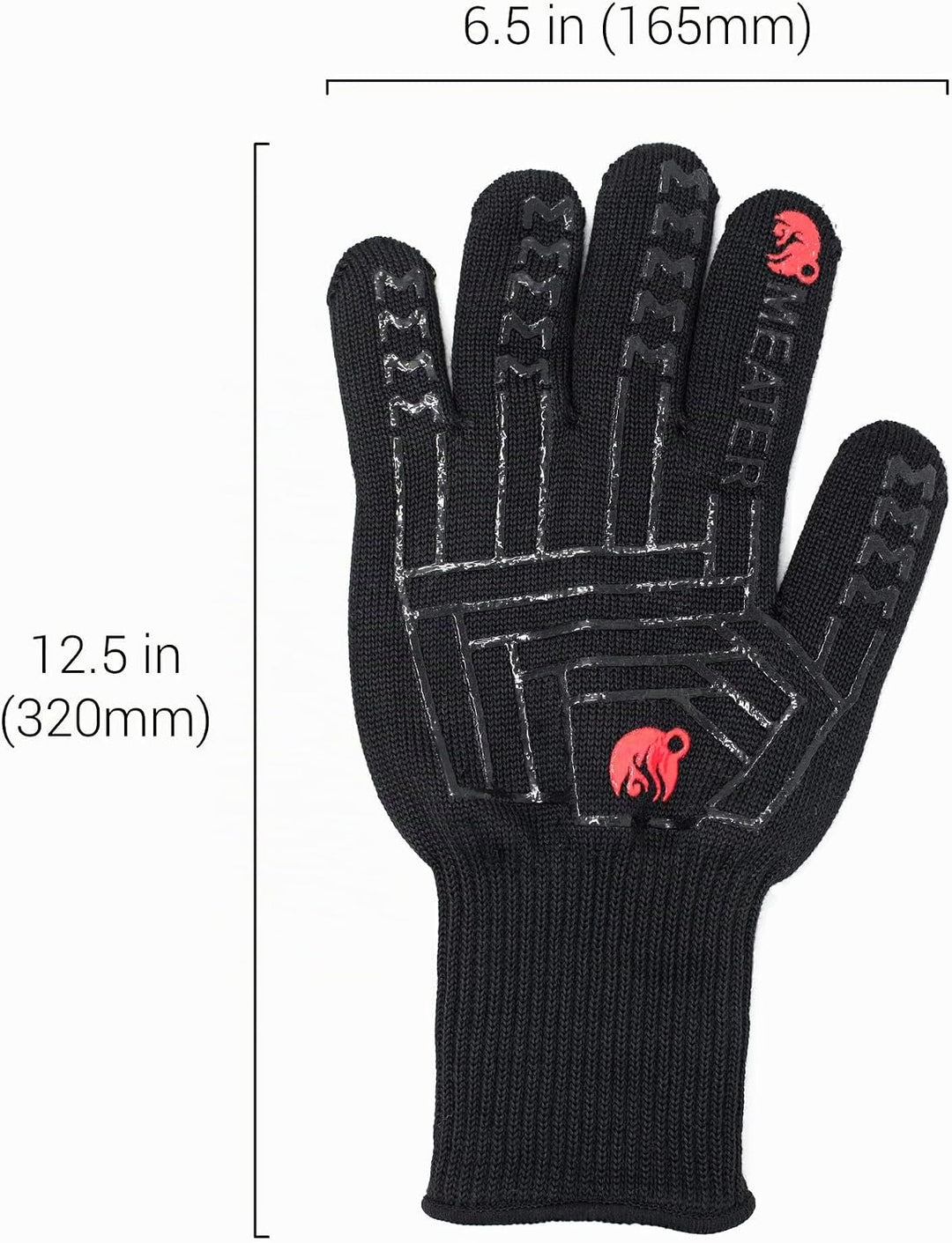 MEATER Grillhandschuhe Hitzebeständig für Küche, Ofen oder zum