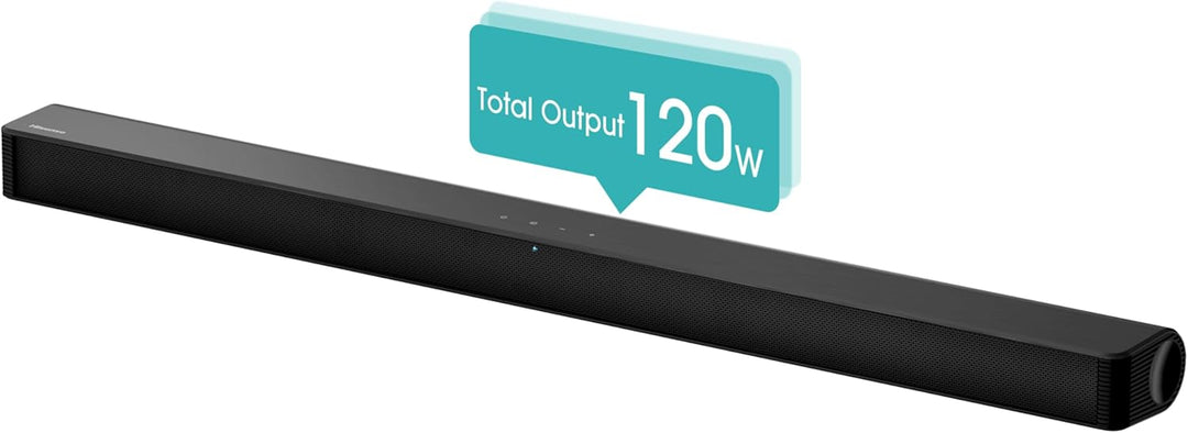 Hisense HS205G 2.0 Kanal Soundbar, 120 Watt, DTS Virtual: X, Bluetooth 5.0, HDMI Arc, USB, Optisch,