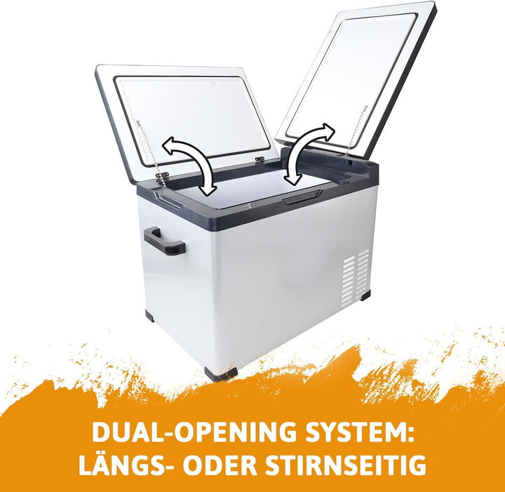 elektrische Kühlbox 22L - Kompressor Gefrierbox für Camping & Auto, bis -20°C, Portable Kühl- und Ge