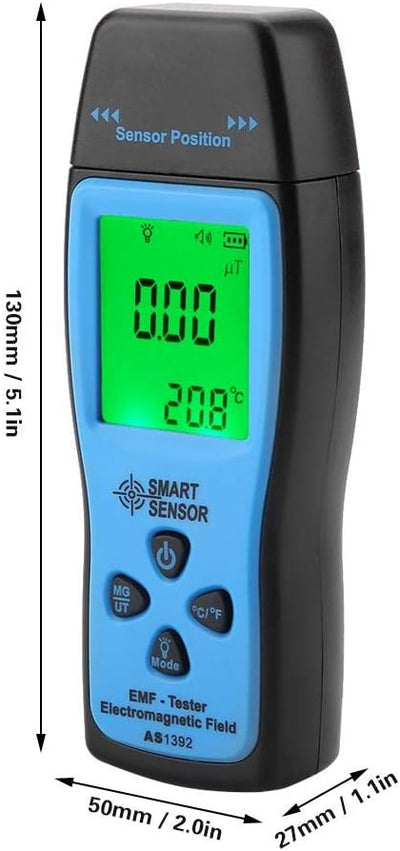 Elektromagnetisches Radiometer mit EMF-Messgerät, Mini-Handdetektor für Elektromagnetische Strahlung