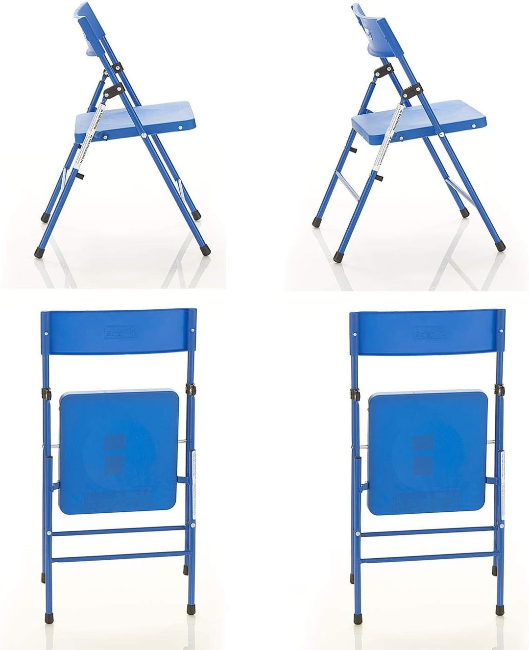 COSCO Pinch-Free Kinder klemmfreien Klappstuhl, Legierungsstahl, Blau, 35.5 x 40 x 57.4 cm, Blau