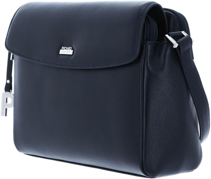 Picard Damen Schultertasche REALLY mehrfarbig aus Echtleder Klein | mit Magnetverschluss | Schultert