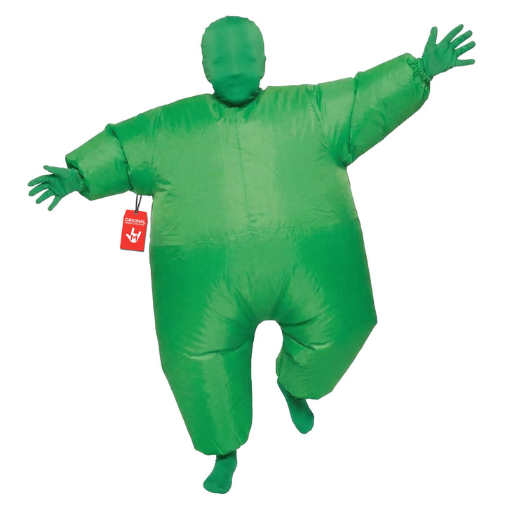 Morph Grünes Aufblasbares Kostüm für Kinder, Megamorph - Einheitsgrösse Grün Kinder, Grün Kinder