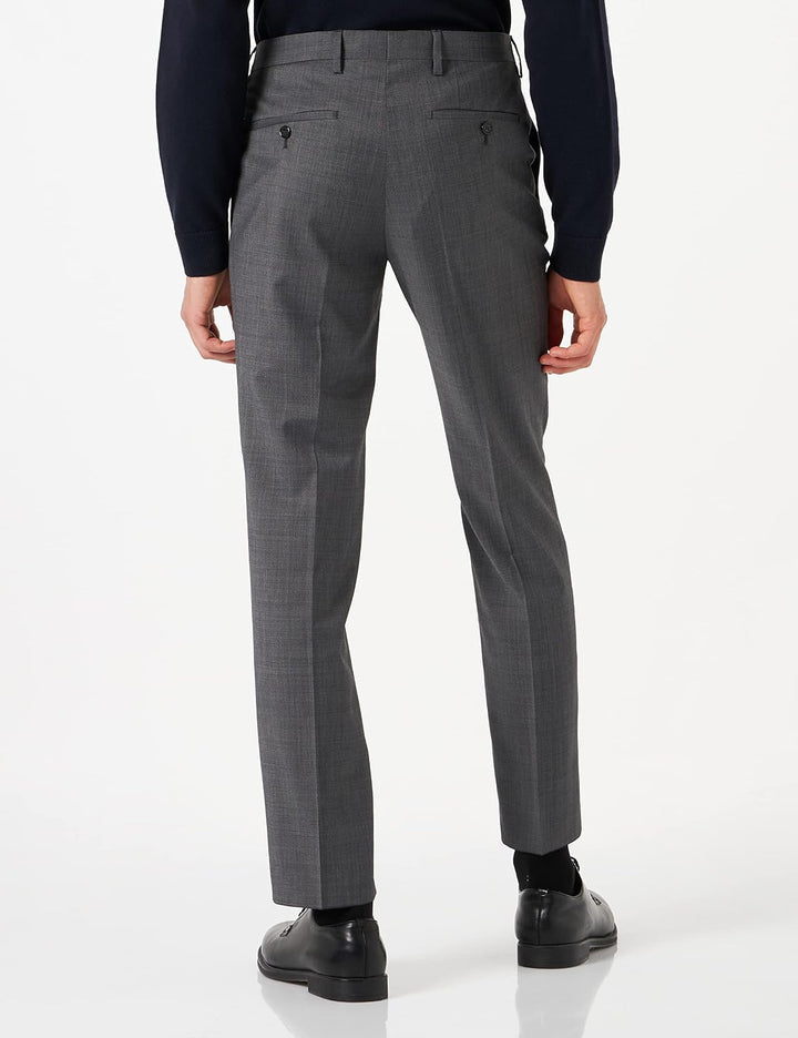 Pierre Cardin Herren Damien Anzughose 50 Grau (Grau 2400), 50 Grau (Grau 2400)