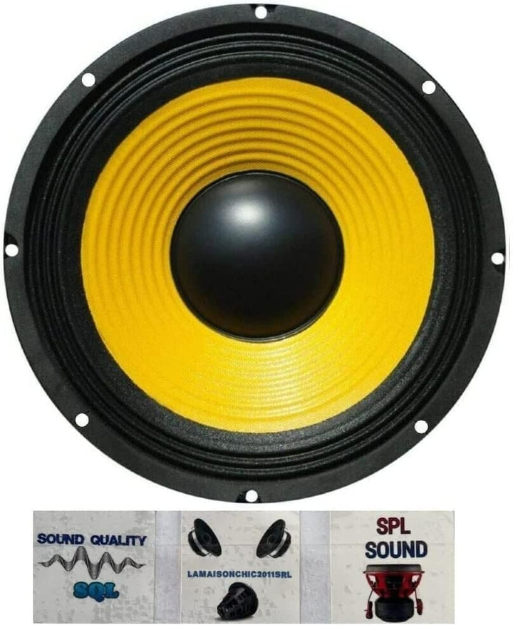 WEB 1 W-108 25,00 cm 250 mm 10" woofer Lautsprecher mit 75 watt rms und 150 watt max mit 8 ohm imped