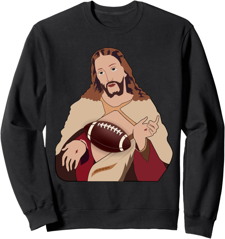 Christian Rugby Player American Football Torwart Sport Lover Sweatshirt