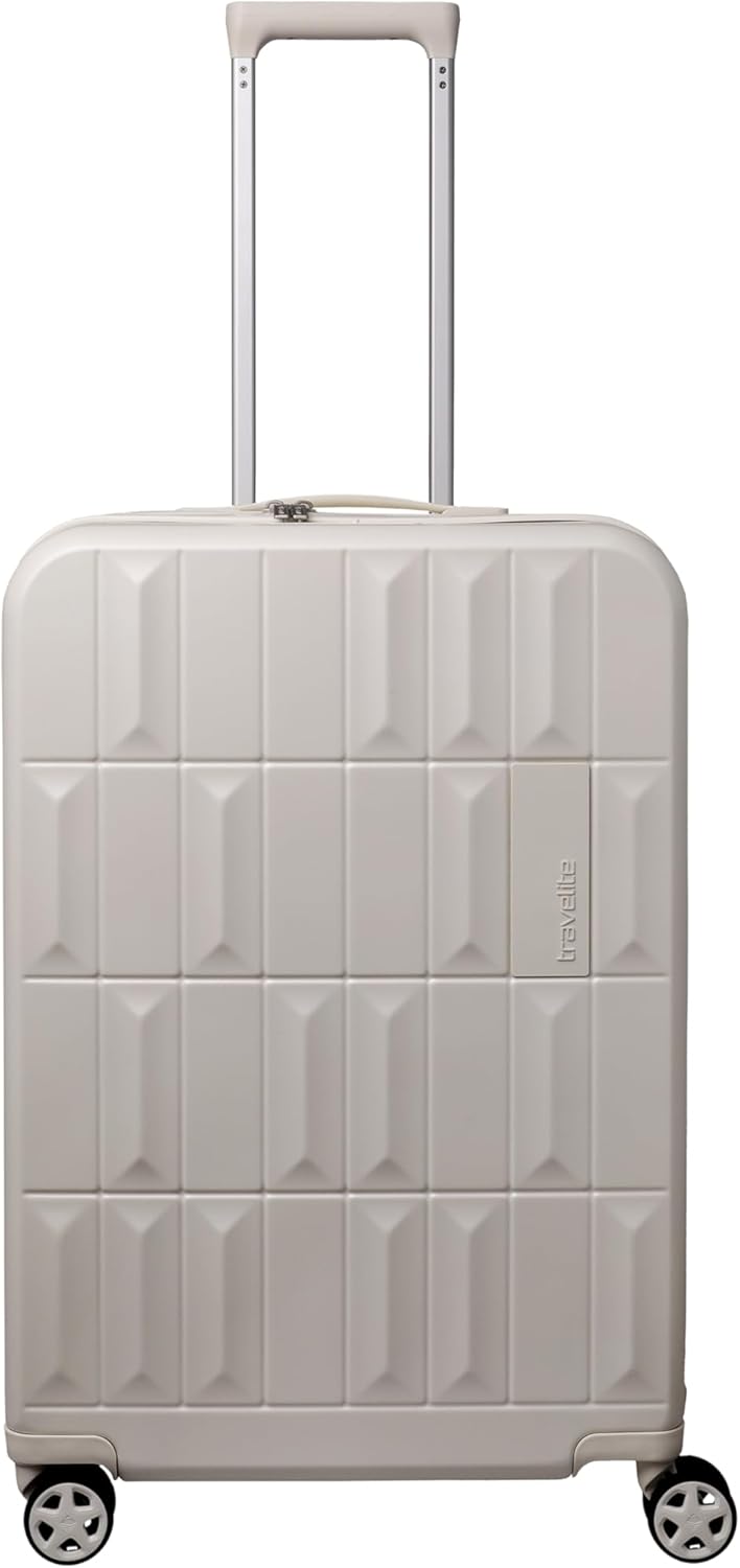 Travelite Hartschalenkoffer Set PANELLO, 3-teilig S/M/L, alle Grössen mit TSA-Kombinationsschloss un