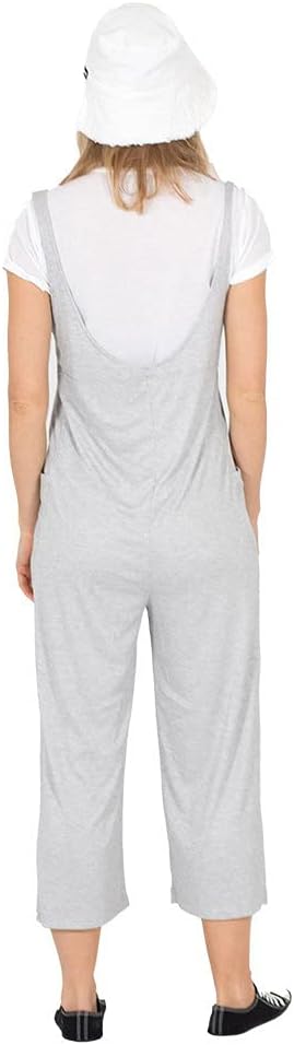 Hurley Damen W Rib Jumpsuit Trainingshosen L Grey Heather, L Grey Heather