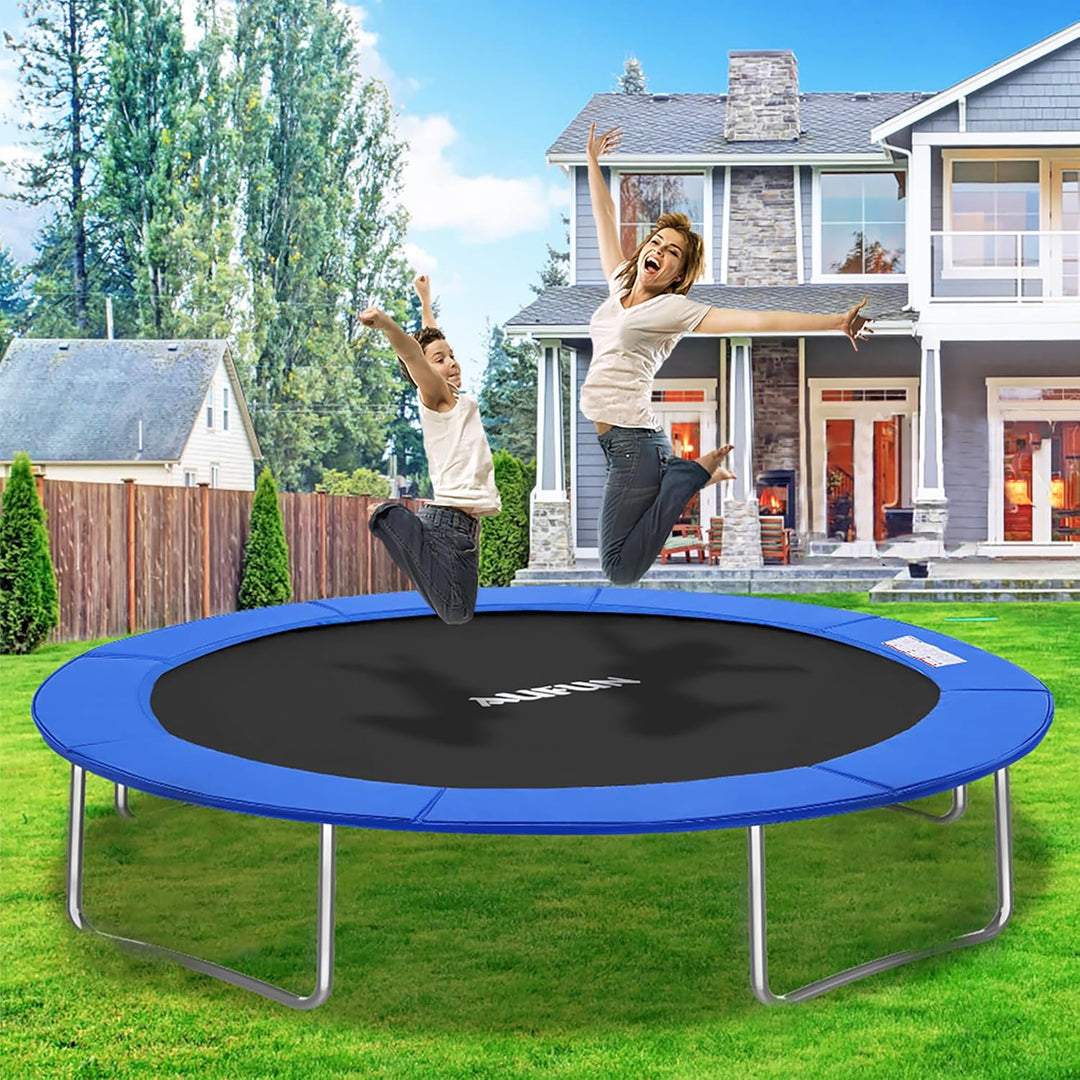 YRHome Trampolin Randabdeckung Federabdeckung Ø 244cm 305cm 366cm UV-Beständigkeit Reissfest Randsch