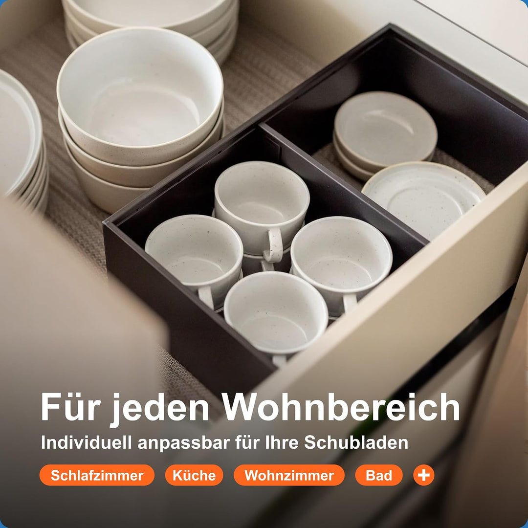 Blum Ambia-Line Frontauszugsrahmen 371x218x110mm, KS Stahl carbonschwarz matt