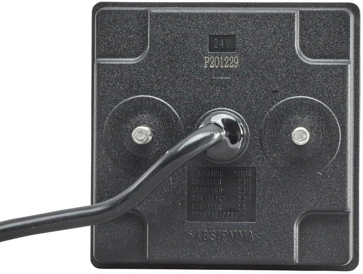 HELLA - Heckleuchte - Valuefit - LED - 24V - Anbau/geschraubt - Lichtscheibenfarbe: rot/gelb - Steck