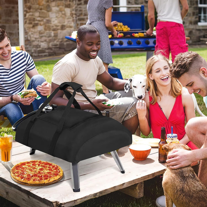 Pizzaofen Abdeckung für Ooni Koda 16, 600D Wasserdicht Pizzaofen Tragetasche Oxford-Stoff Tragetasch