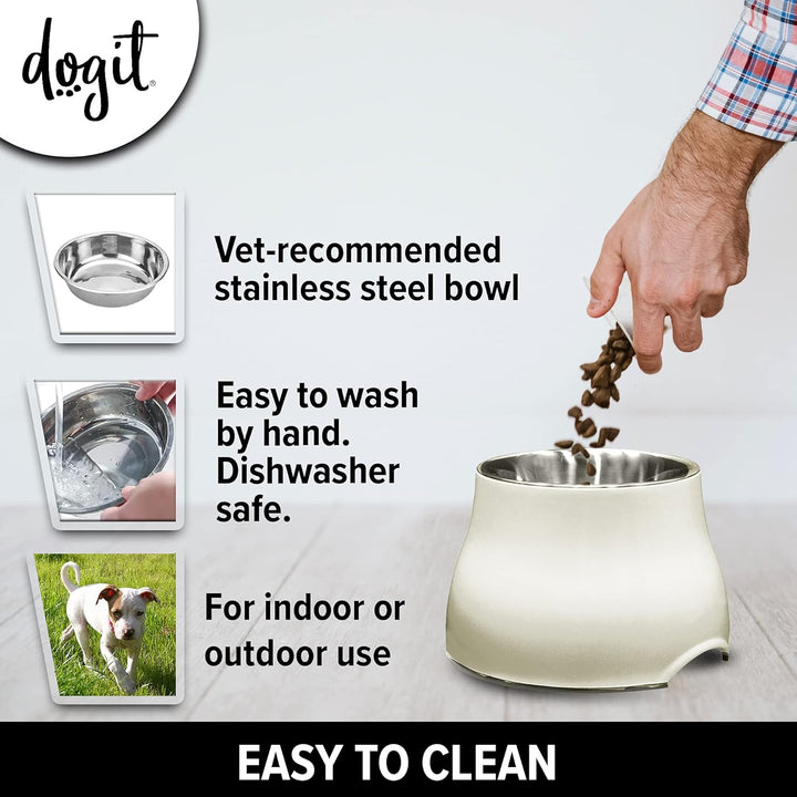 Hagen dogit Erhöhter Napf, 2-in-1 weiss, wei&#xDF;