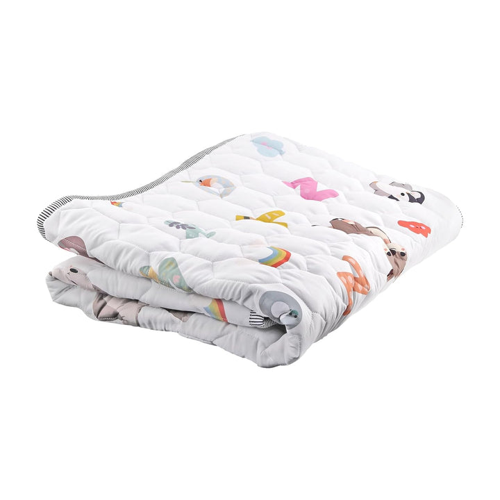 FUNYKICH Krabbelmatte Baby Faltbare 150x180cm, Anti-Rutsch Verdickte Spielmatte Baby Faltbar, Sicher