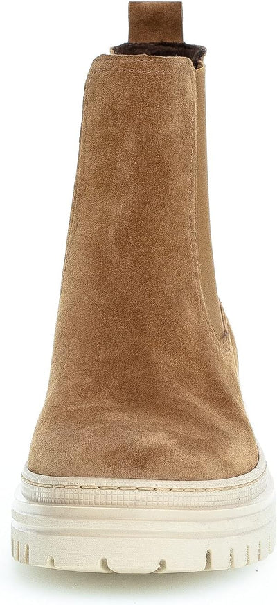 Gabor Damen Chelsea Boots, Frauen Stiefeletten 37.5 EU Braun Lion 14, 37.5 EU Braun Lion 14