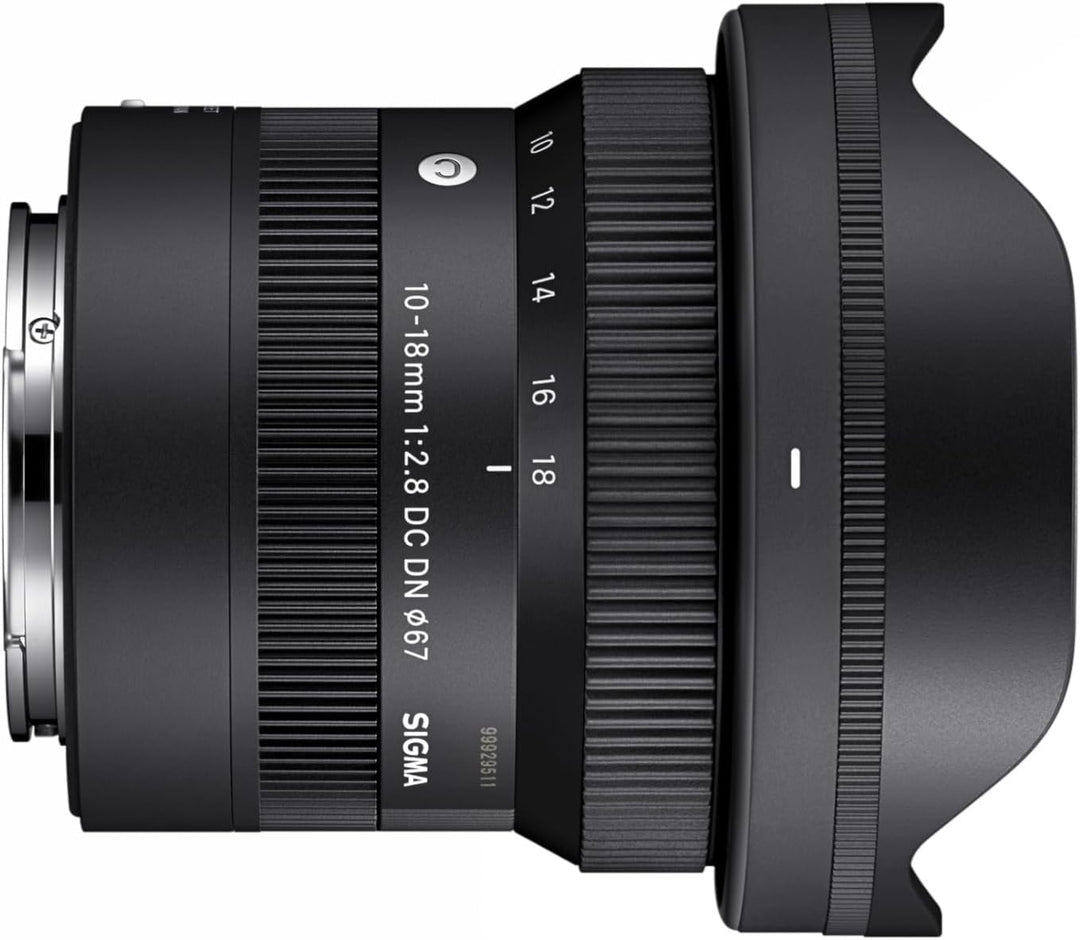 SIGMA Objectif 10-18mm f/2.8 DC DN Compatible Sony E