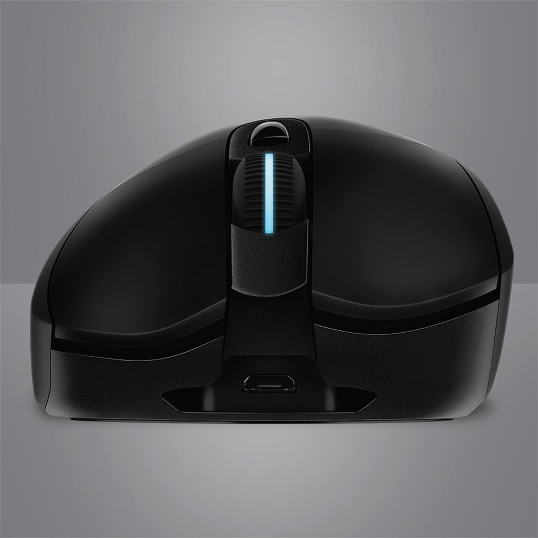 Logitech G703 LIGHTSPEED kabellose Gaming-Maus mit HERO 25K DPI Sensor, Wireless Verbindung, LIGHTSY