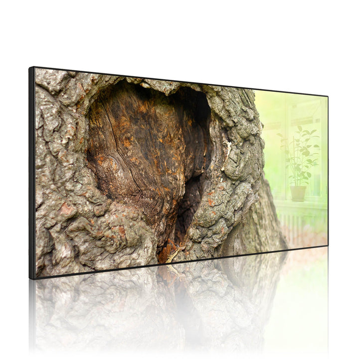 banjado Magnettafel schwarz 78 x 37cm / Magnetwand Metall/Magnetpinnwand als Memoboard/Pinnwand Magn