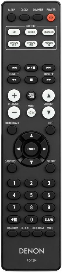 Denon rcd-m41 BLK-Tuner, Schwarz