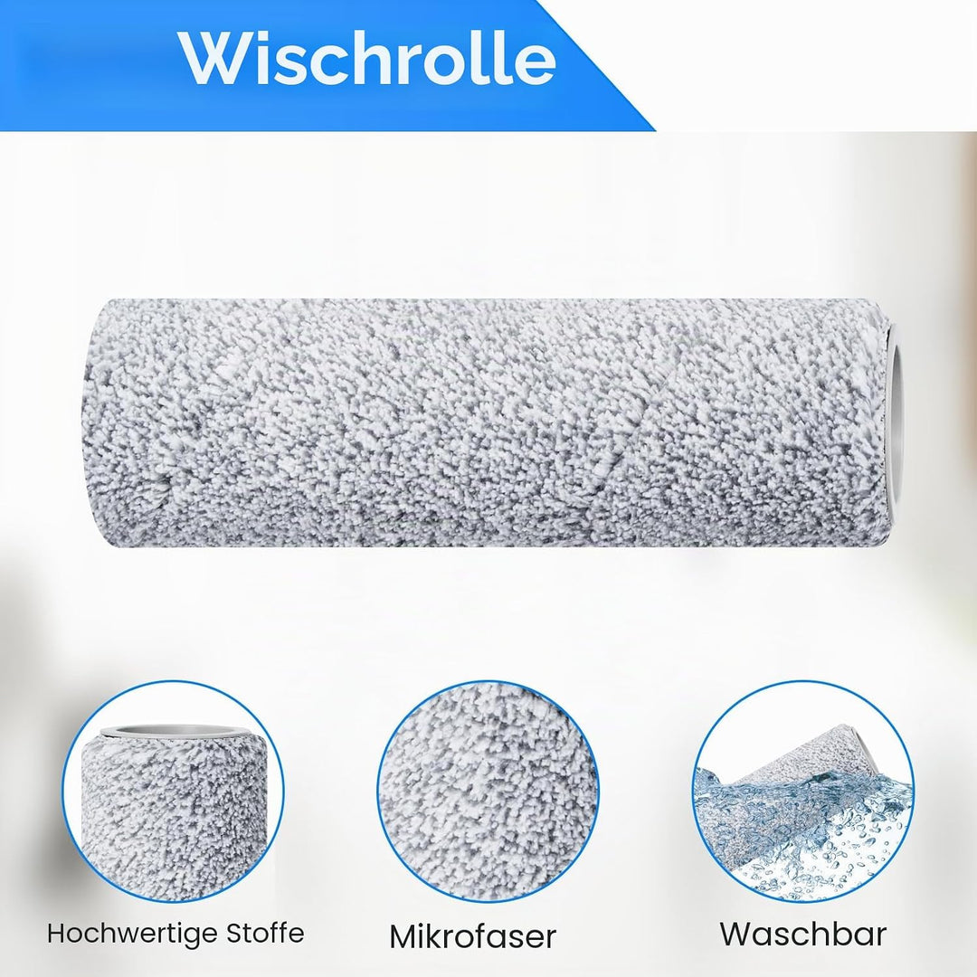 Zubehörset für Ecovacs Deebot T80S Omni / X9 Pro Omni / X11 Pro Omni Roboterstaubsauger Ersatz, 1 Ro