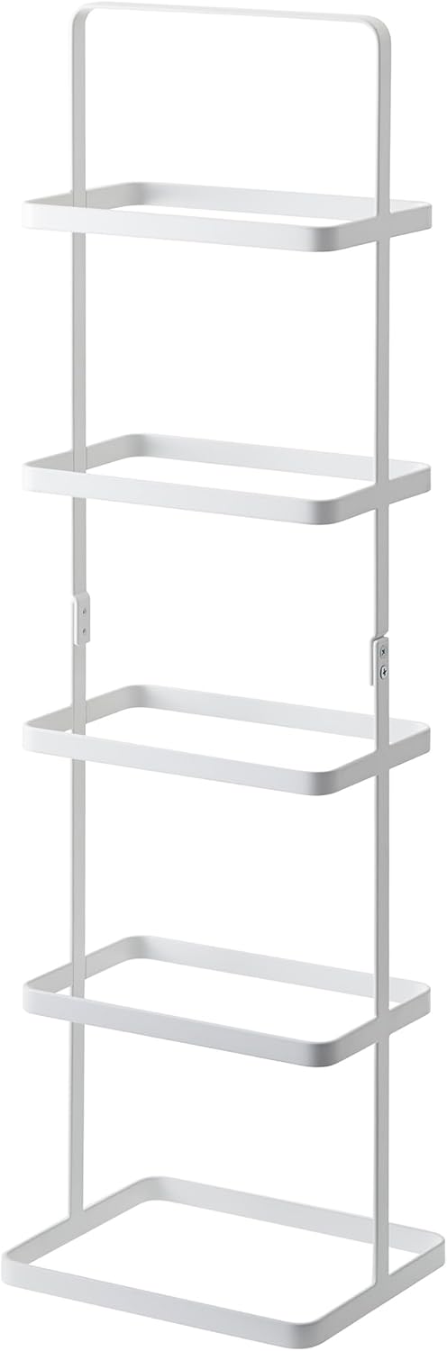 Shoe rack small - Tower - white Weiss Single, Weiss Single