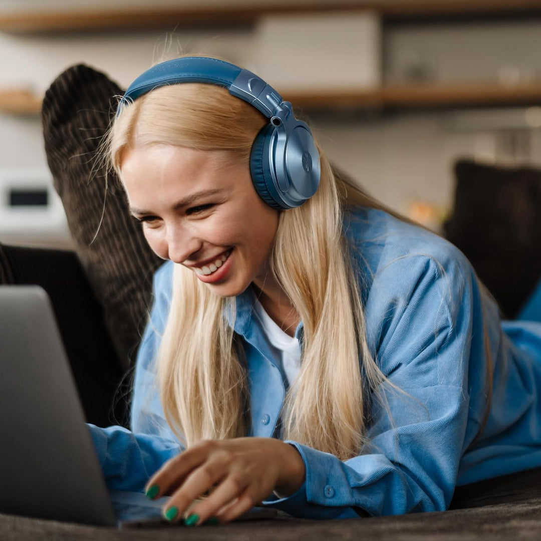 OneOdio Bluetooth Kopfhörer Over Ear [Bis zu 110 Std & BT 5.2] Kopfhörer Kabellos Bluetooth mit 50mm