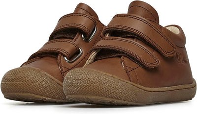 Naturino Cocoon VL-Lauflernschuhe aus Nappaleder, Cognac 19