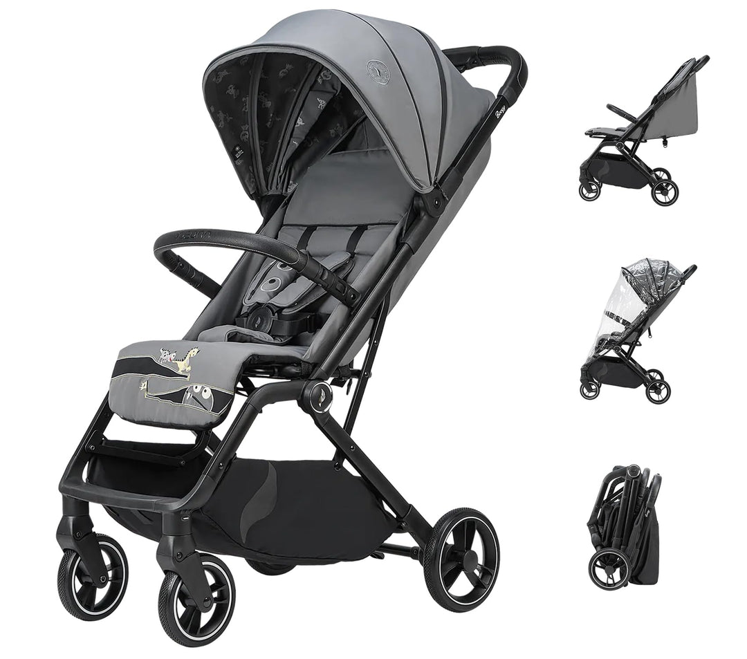 Osann Boogy 2 Kinderwagen Buggy mit Liegefunktion ab Geburt bis 22 kg - Reisebuggy inklusive Regenve