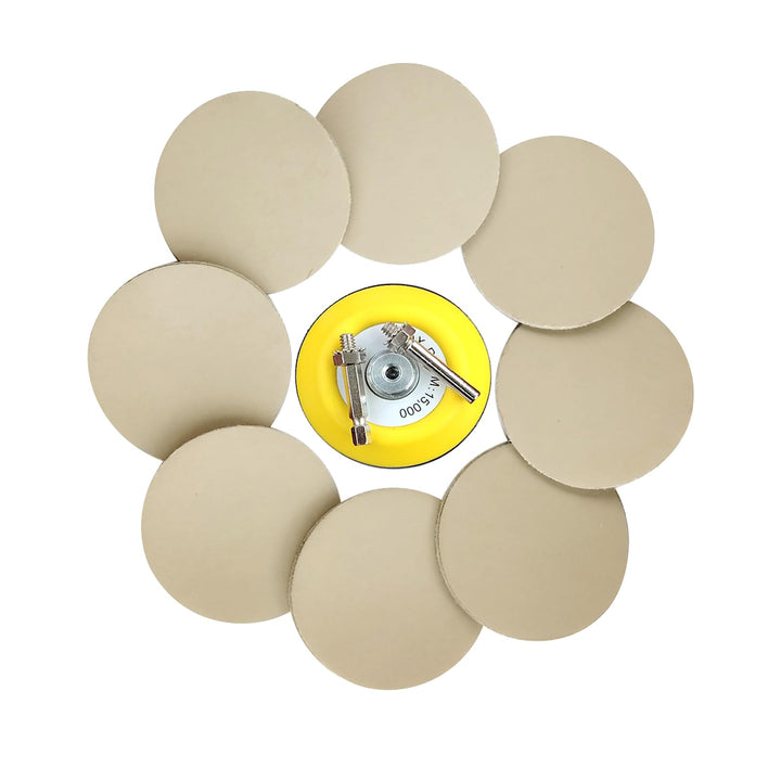 75mm Wasserfest schleifpapier Klett 50 Stücke Körnung 5000 Siliziumkarbid Schleifpapier geeignet für