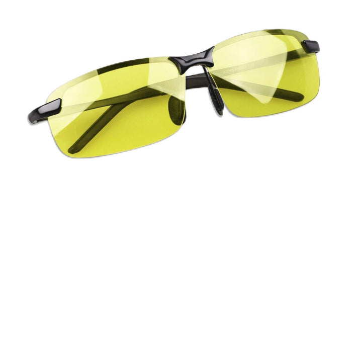 MIRYEA Herren Photochromatisch Sportbrille Polarisiert Sonnenbrille UVA UVB Brillen 3043-gelb, 3043-