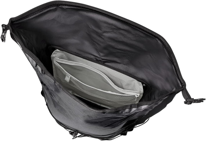 VAUDE Hinterradtaschen Aqua Back Light, Ultraleichte Hinterradtasche zum Radfahren, Black, one Size,