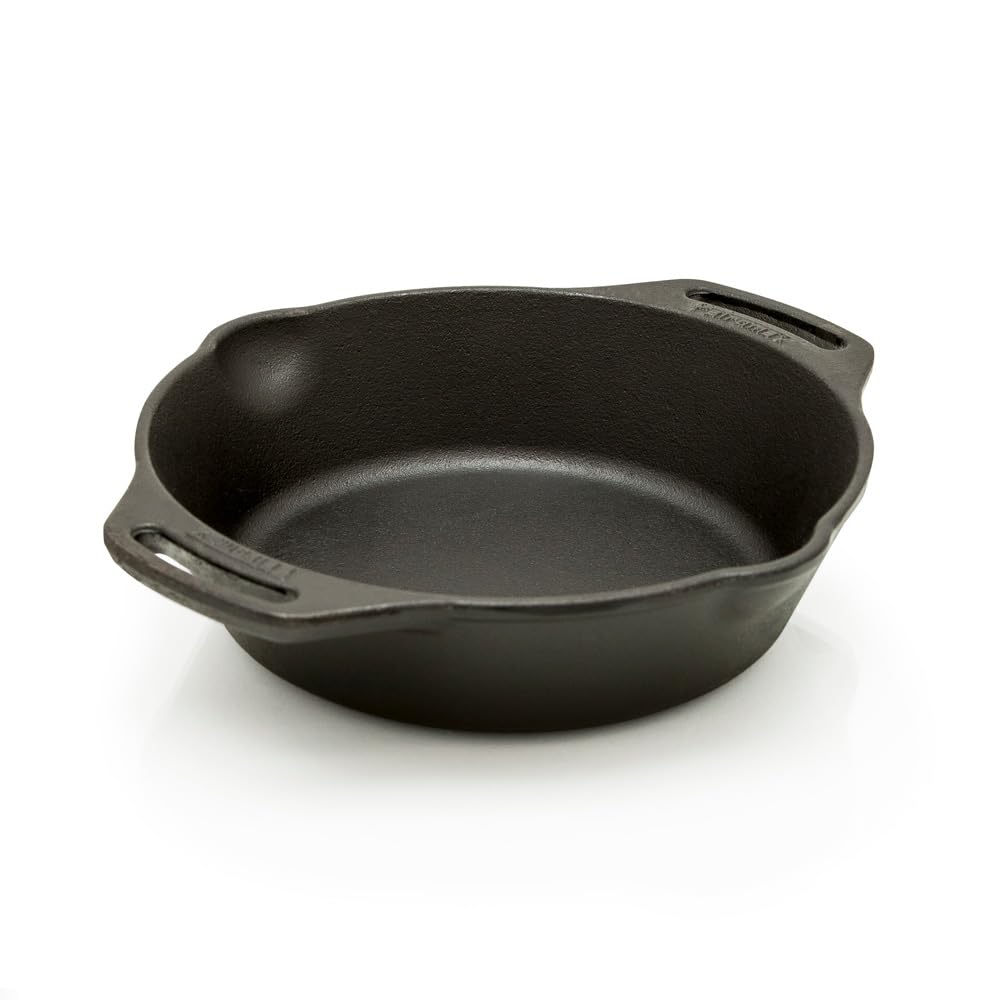 Petromax Gusseisen-Feuerpfanne - Gusseiserne Pfanne mit Henkeln, 20 cm | Für Induktion, Gas, Grill u