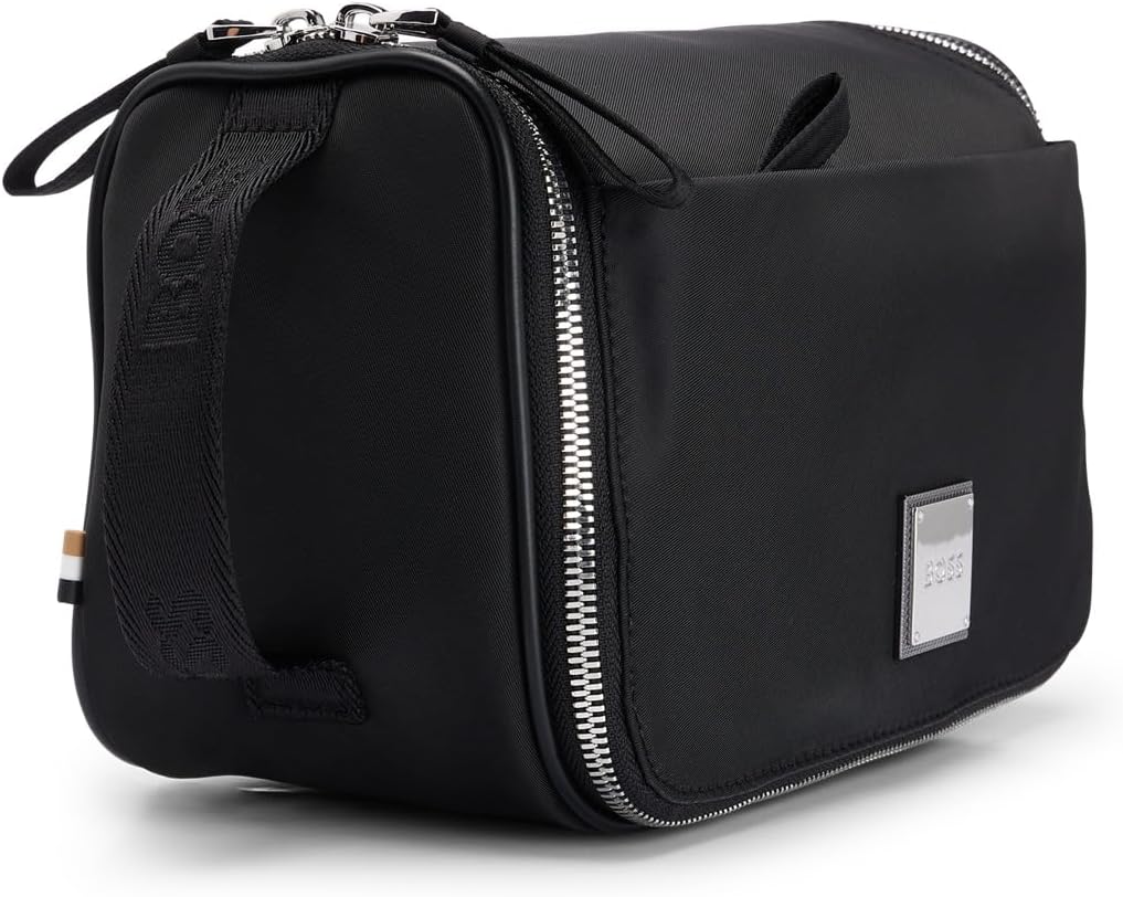 BOSS Lennon_Washbag Herren Washbag, Black1