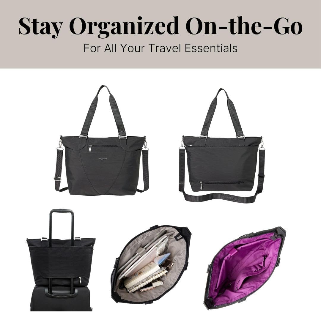 Baggallini Unisex-Erwachsene Tote Avenue Tragetasche – leicht, wasserabweisend, Handgepäcktasche mit