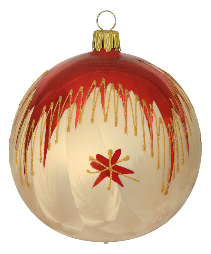 4er Set 8cm Kugel Tradition